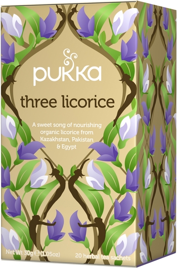 Three Licorice Tea Pukka Certified Organic (20s)