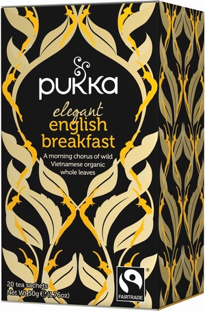 English Breakfast Elegant Tea Pukka Certified Organic (20s)