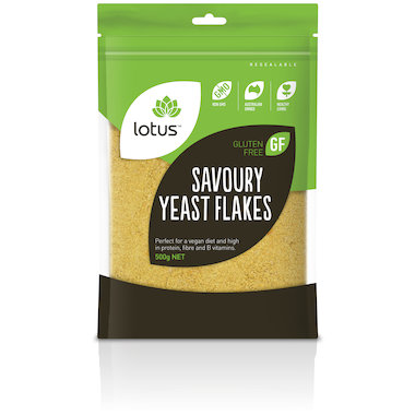 Savoury Yeast Flakes Lotus Nutritional Yeast (500g)