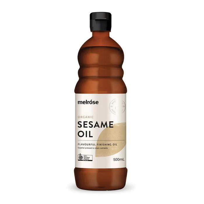 Sesame Oil Untoasted Unrefined GM Free Melrose C.Organic (500ml)