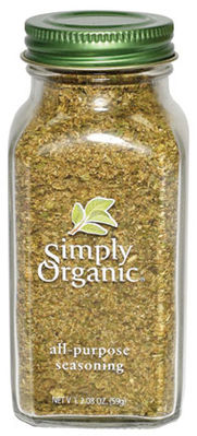 All Purpose Seasoning Simply Organic Cert. Organic (59g, glass)