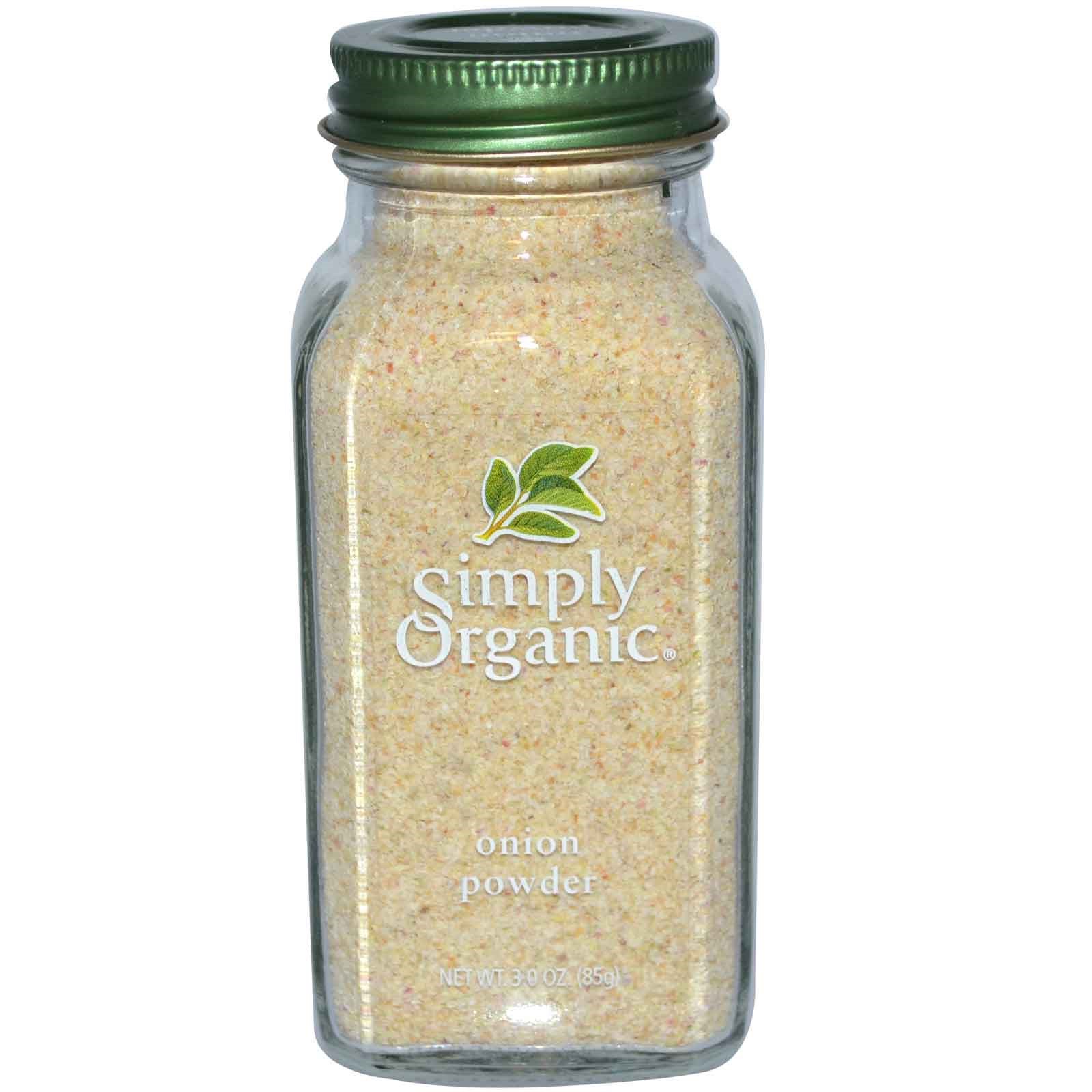 Onion Powder Simply Organic Certified Organic (85g,glass)