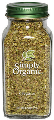 Oregano Simply Organic Certfied Organic (27g, glass)
