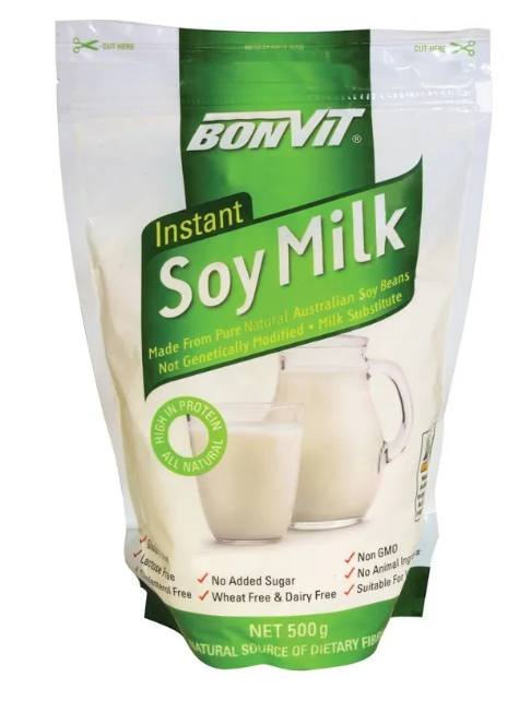 Soy Milk Powder Natural Non GMO Bonvit (500g)