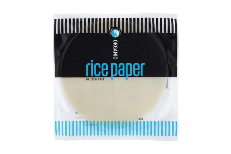 Rice Paper White Spiral Certified Organic (21 to 23 sheets,200g)