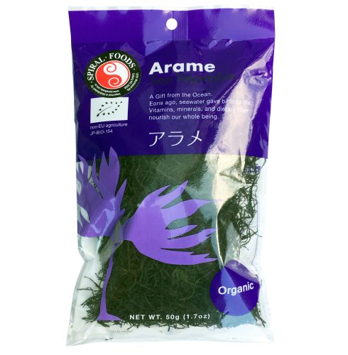 Arame Seaweed Sea Vegetable Spiral Certified Organic (50g)
