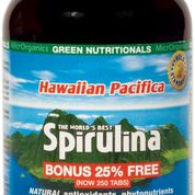 Spirulina Hawaiian Pacifica 500mg MicrOrganics (200 tabs)