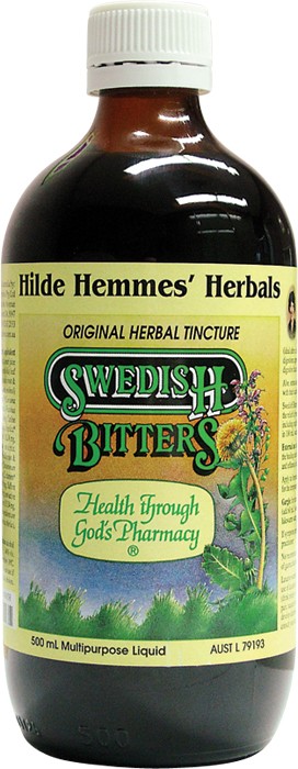 Swedish Bitters Tincture Hilde Hemmes Herbals (500ml)