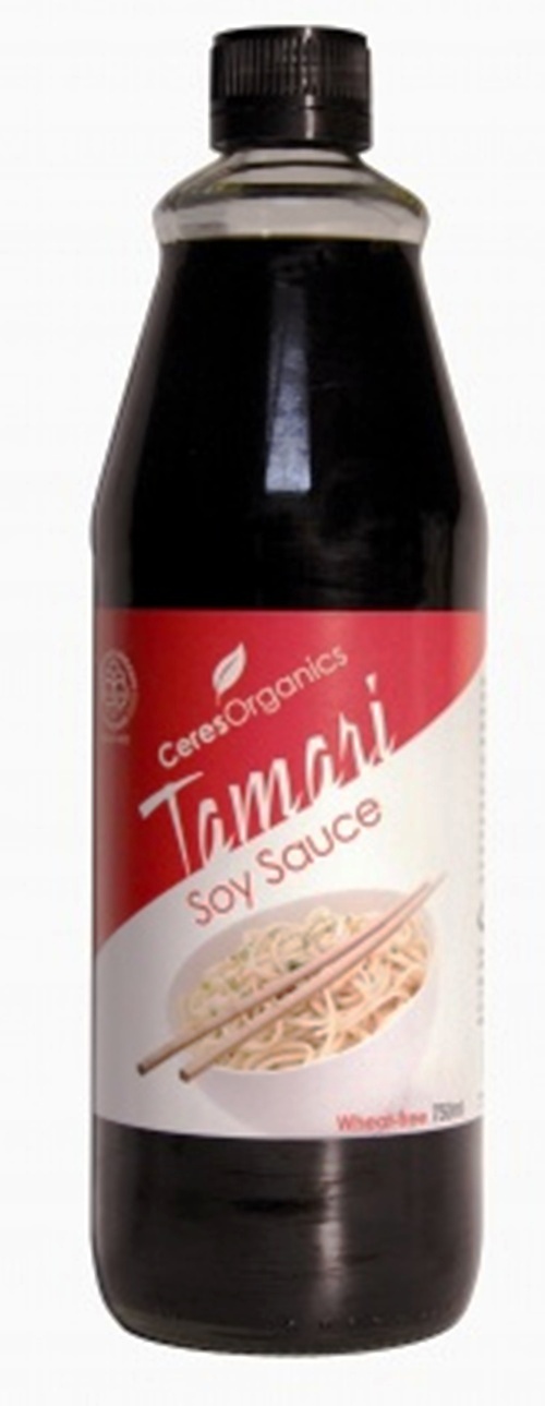 Tamari Wheat Free Soy Sauce Ceres Certified Organic(750ml,glass)