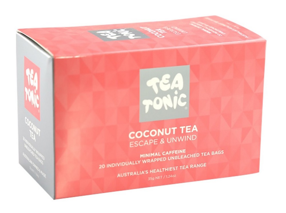 Tea Tonic Coconut Escape Unwind Tea Certified Organic (20 bags)