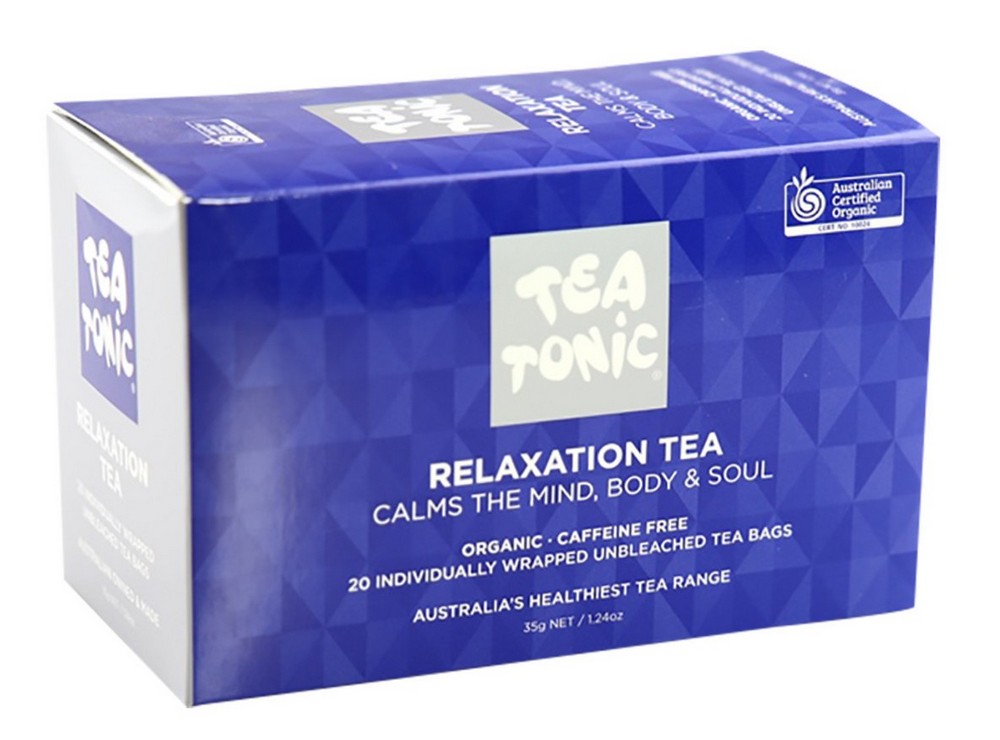 Tea Tonic Relaxation Calming Tea Certified Organic (20 bags)
