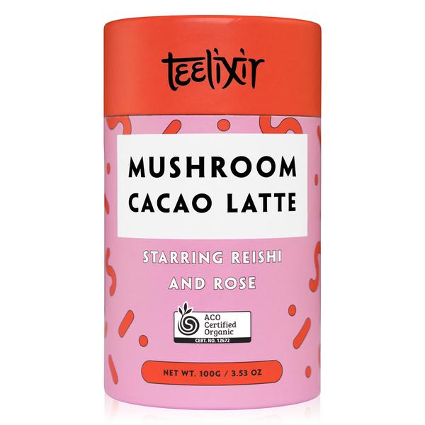 Mushroom Cacao Latte Rose Reishi Teelixir Cert. Organic (100g)