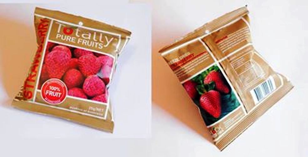 Strawberry Whole AUS Freeze Dried Fruit Totally Pure Fruits(25g)