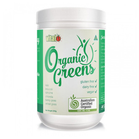 Vital Organic Greens Powder Certified Organic (200g)