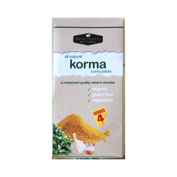 Korma Curry Paste Westcountry Certified Organic (46g)