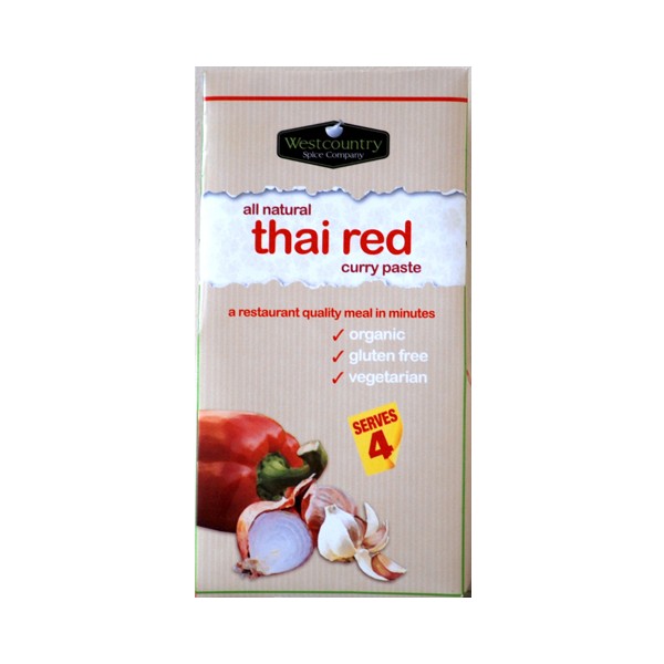 Thai Red Curry Paste Westcountry Certified Organic (46g)