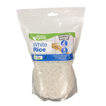 White Rice Medium Grain Absolute Organic Certified Organic(700g)