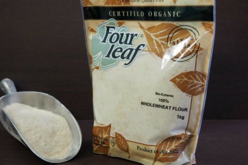 All Purpose Wholewheat Plain Flour Four Leaf Biodynamic(1kg)