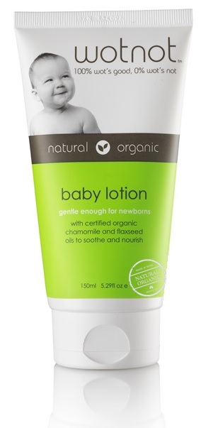 Baby Moisturising Lotion WOTNOT Certified Organic (150ml)