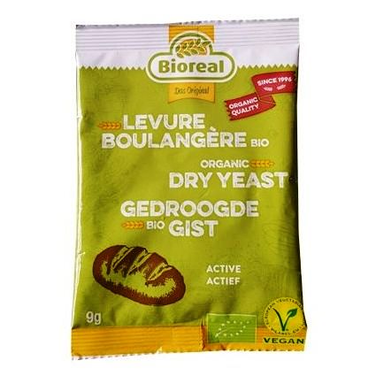 Yeast Active Dry Emulsifier Free Bioreal Cert. Organic (9g x3)