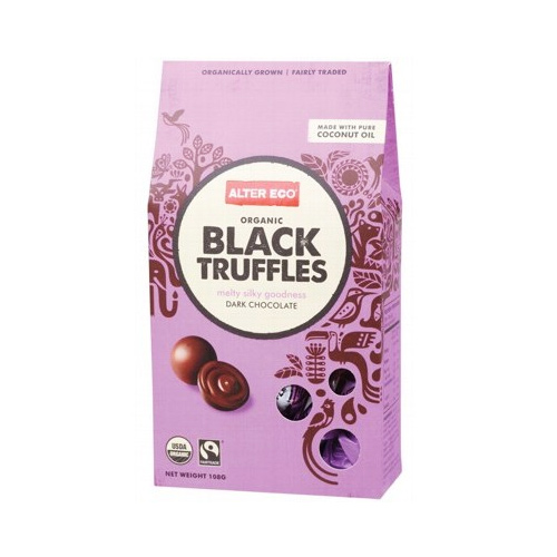 Black Truffles Dark Chocolate Alter Eco Fair Cert.Organic (108g)