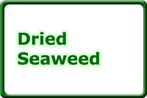 Dried Seaweed