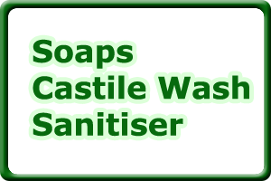 Soaps Castile Wash Sanitiser