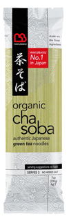 Cha Soba Green Tea Japanese Noodles Hakubaku C.Organic (200g)