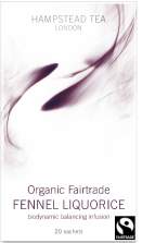 Fennel Liquorice Biodynamic Organic Fairtrade Tea(30g,20sachets)