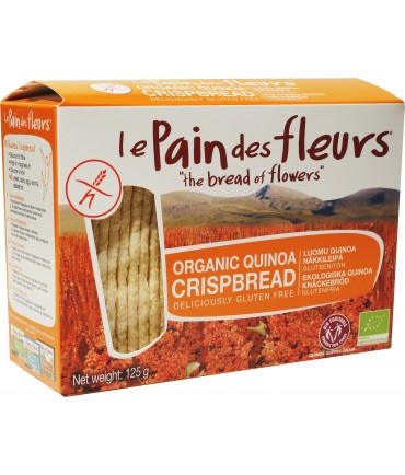 Crispbread Quinoa Gluten Free Le Pain Certified Organic(125g)