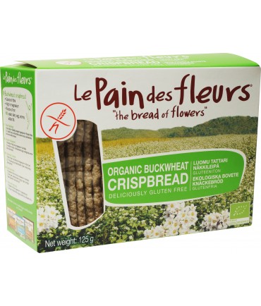 Crispbread Buckwheat Gluten Free Le Pain Certified Organic(150g)