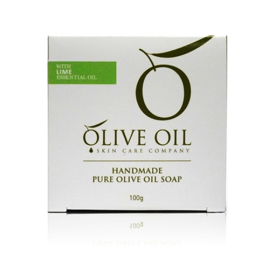 Olive Oil Lime Pure Soap Skin Care Co Cert.Organic (100g)