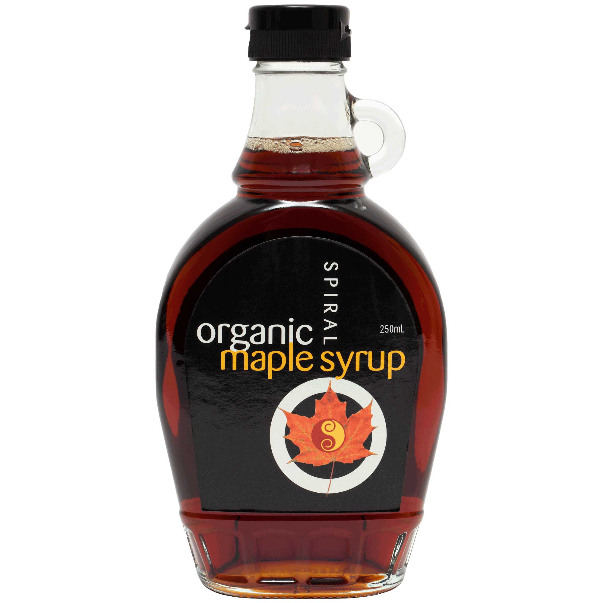 Maple Syrup Grade A Dark Robust Spiral Organic (250mL)