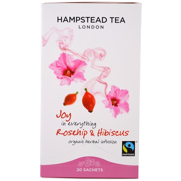 Rosehip Hibiscus Biodynamic Organic Fairtrade Tea(30g,20sachets)