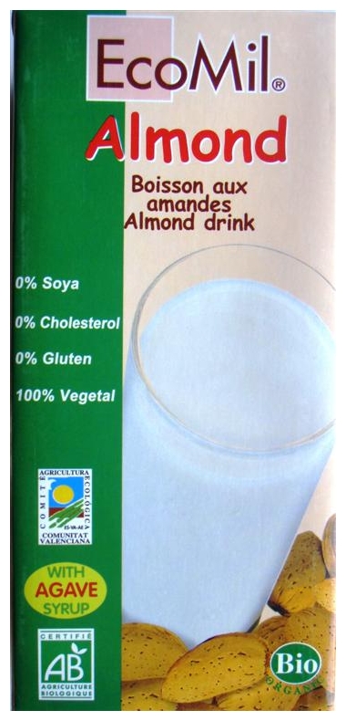 Almond Milk Original EcoMil Certified Organic (1L)