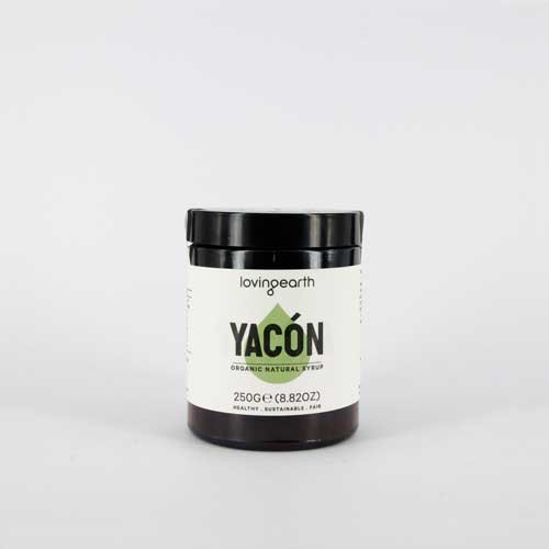 Yacon Syrup Prebiotic Single Origin Cert.Organic (250g,glass)